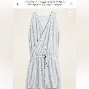 Old navy breathe on active romper